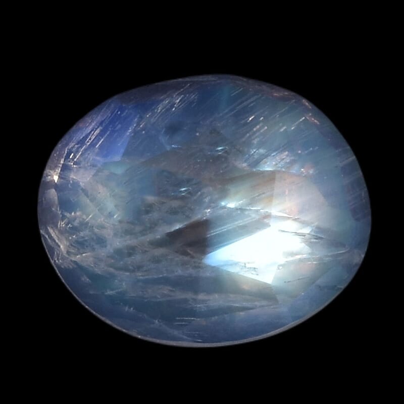 AA Rainbow Moonstone (Oval 10x8 mm) 2.20 ctw