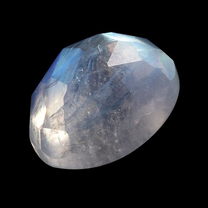 AA Rainbow Moonstone (Oval 10x8 mm) 2.20 ctw