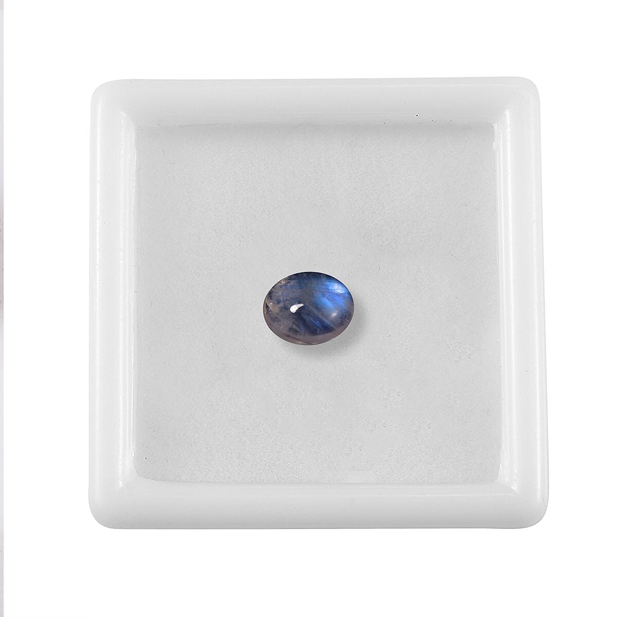 AA Rainbow Moonstone (Oval 8x6 mm) 1.17 ctw image number 2