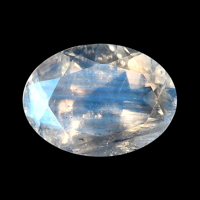 AA Rainbow Moonstone (Oval 8x6 mm) 1.18 ctw