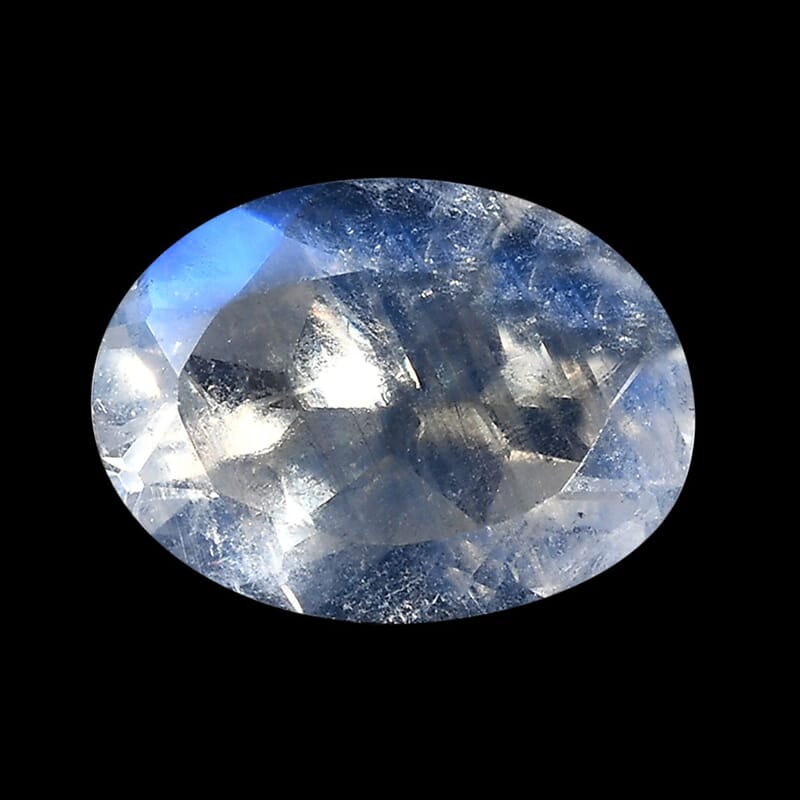 AAA Rainbow Moonstone (Oval 8x6 mm) 1.03 ctw