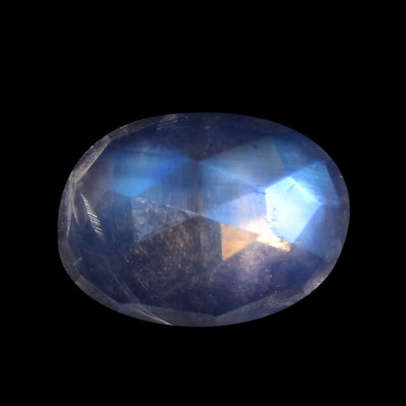 AA Rainbow Moonstone (Oval 8x6 mm) 1.14 ctw
