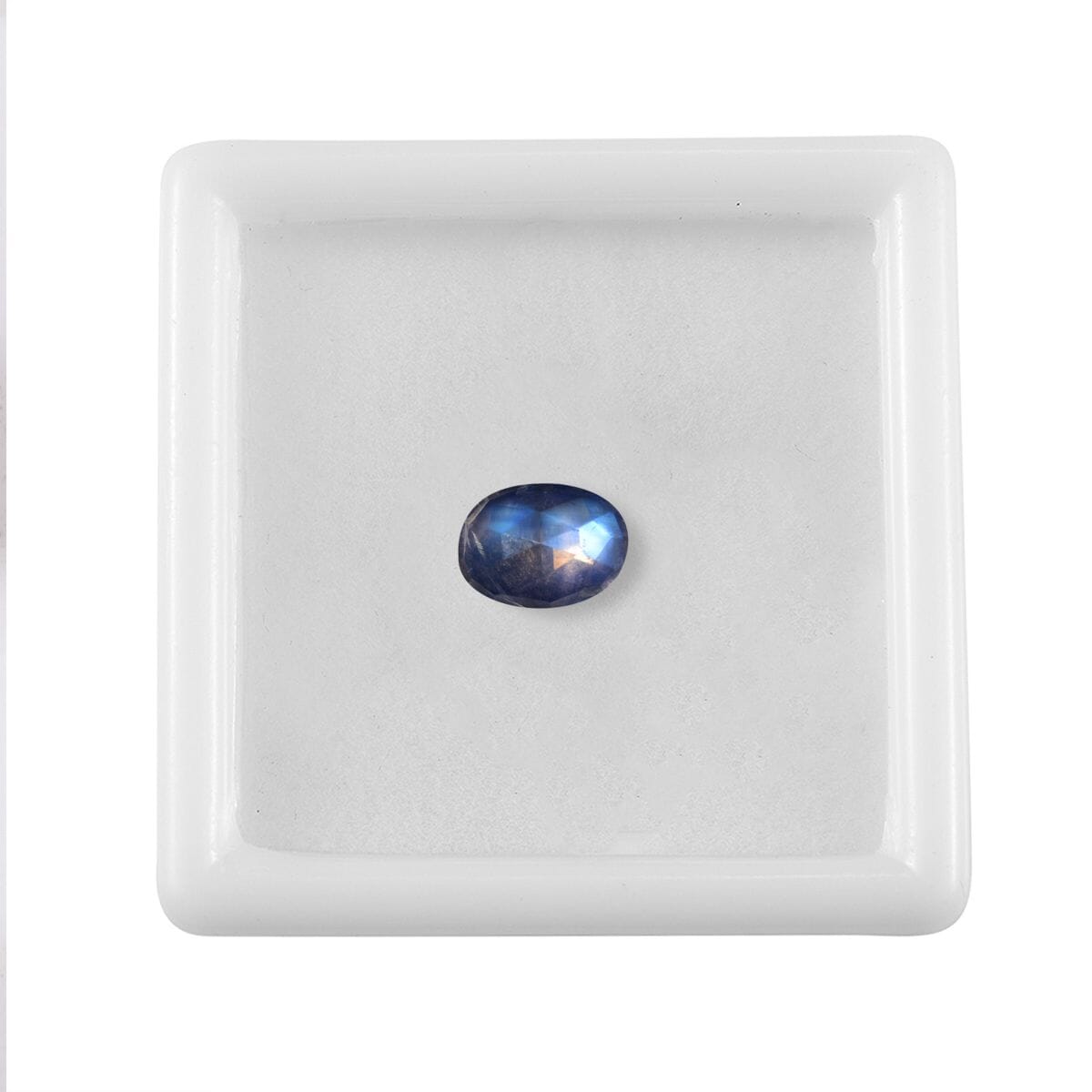 AA Rainbow Moonstone (Oval 8x6 mm) 1.14 ctw image number 2