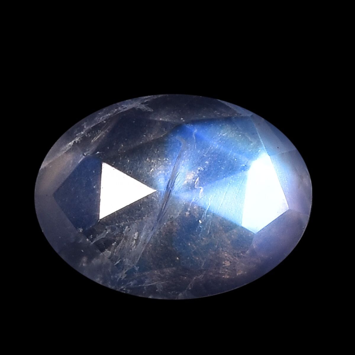 AAA Rainbow Moonstone (Oval 8x6 mm) 1.06 ctw image number 0