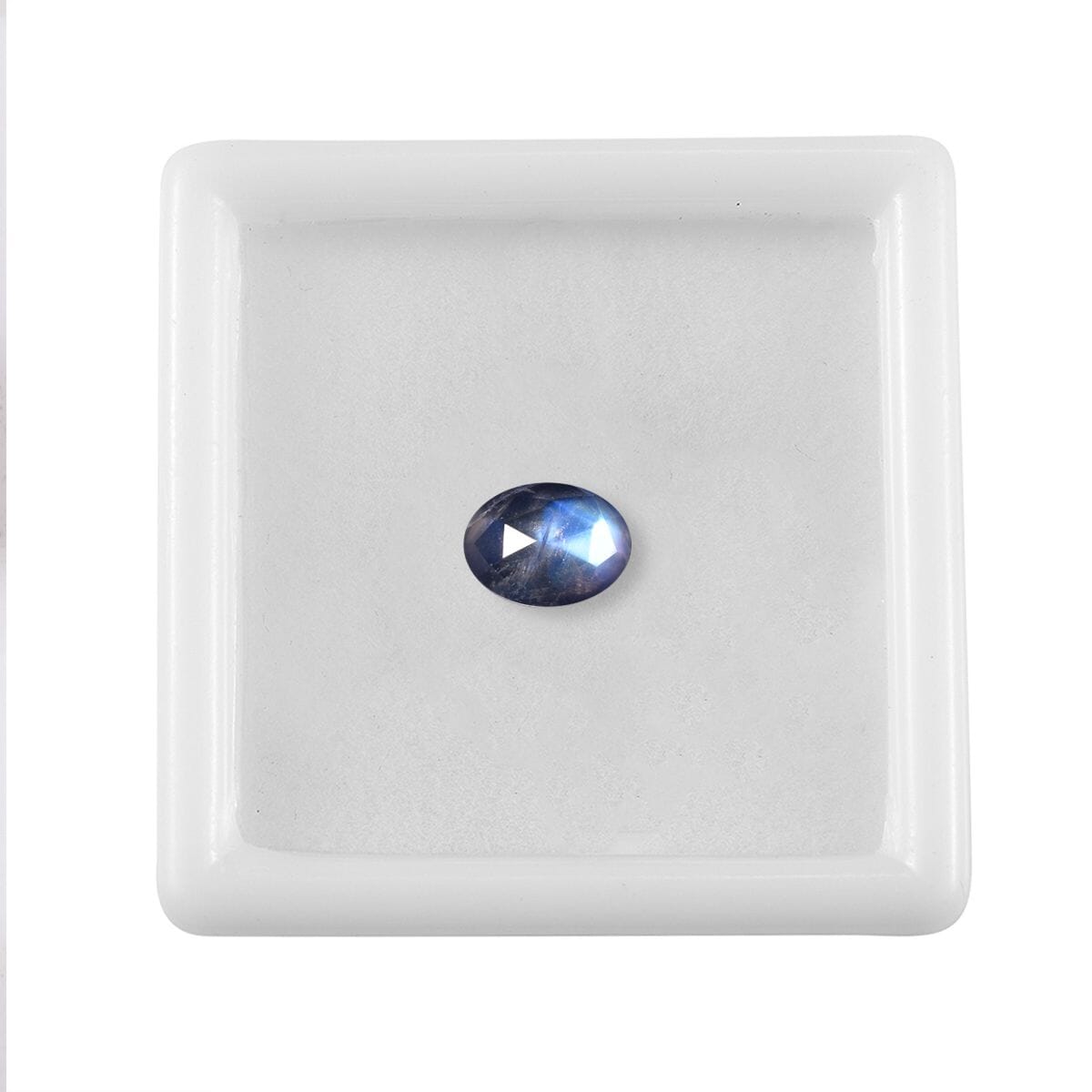 AAA Rainbow Moonstone (Oval 8x6 mm) 1.06 ctw image number 2