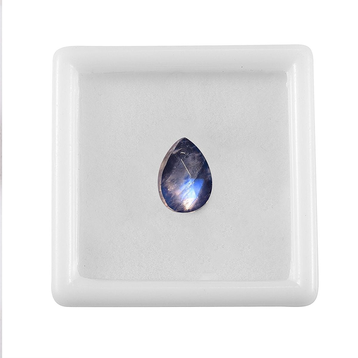 AA Rainbow Moonstone (Pear 10x7 mm) 1.70 ctw