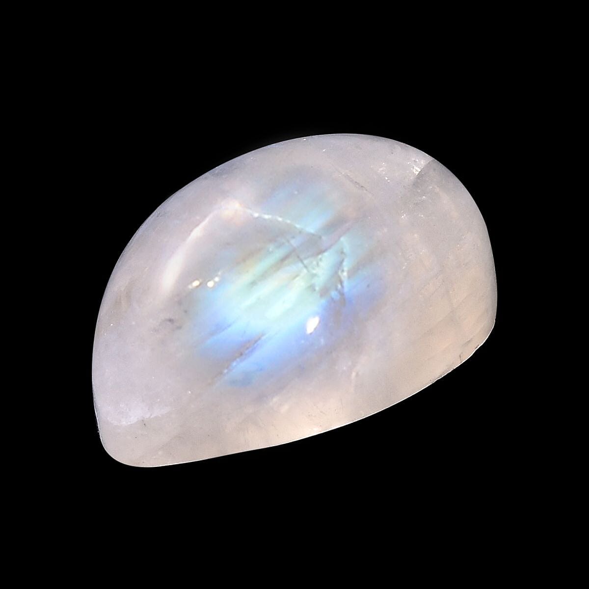 Rainbow Moonstone (Pear 13x9 mm) 3.53 ctw image number 1