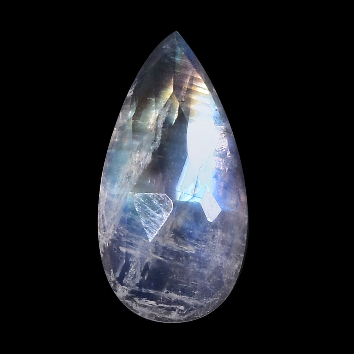 AA Rainbow Moonstone (Pear 14x7 mm) 2.73 ctw image number 0