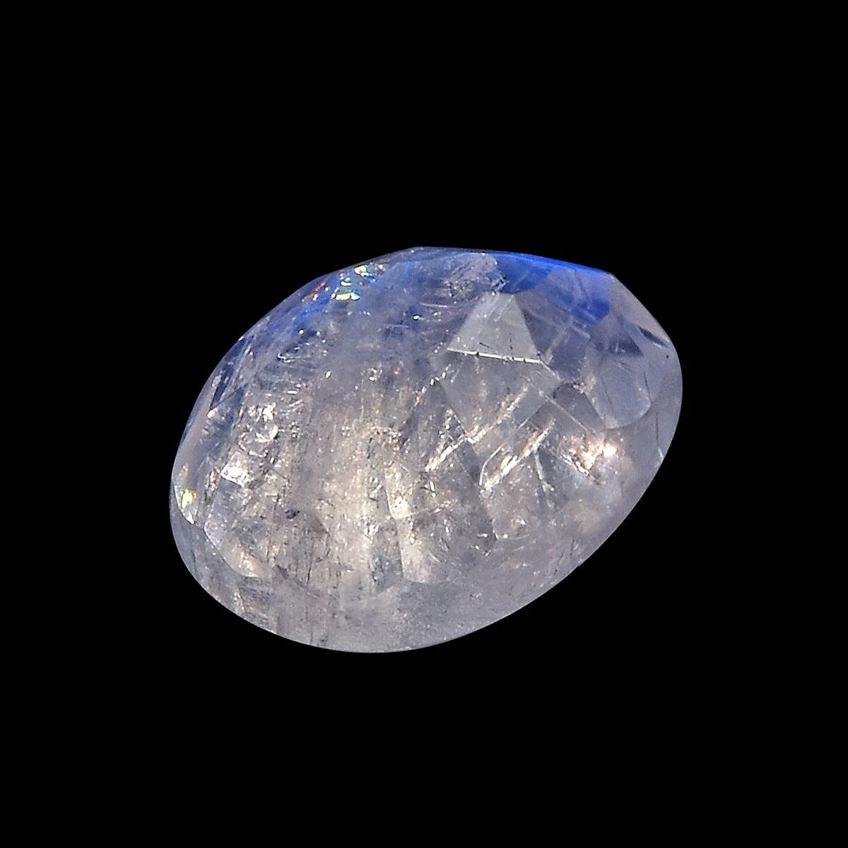 Rainbow Moonstone Set of 2 (Pear 7x5 mm) 1.38 ctw
