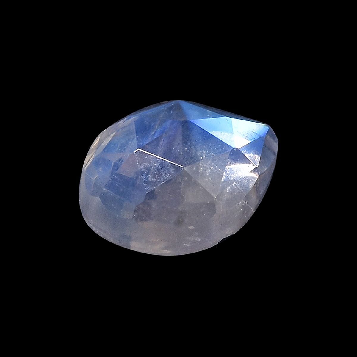 AAA Rainbow Moonstone (Pear 8x6 mm) 0.99 ctw image number 1