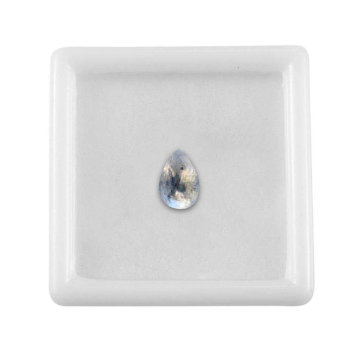 Rainbow Moonstone (Pear 9x6 mm) 1.18 ctw