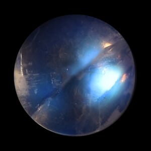 AA Rainbow Moonstone (Rnd 8 mm) 1.74 ctw