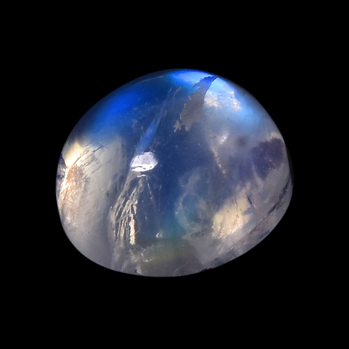 AA Rainbow Moonstone (Rnd 8 mm) 1.74 ctw image number 1