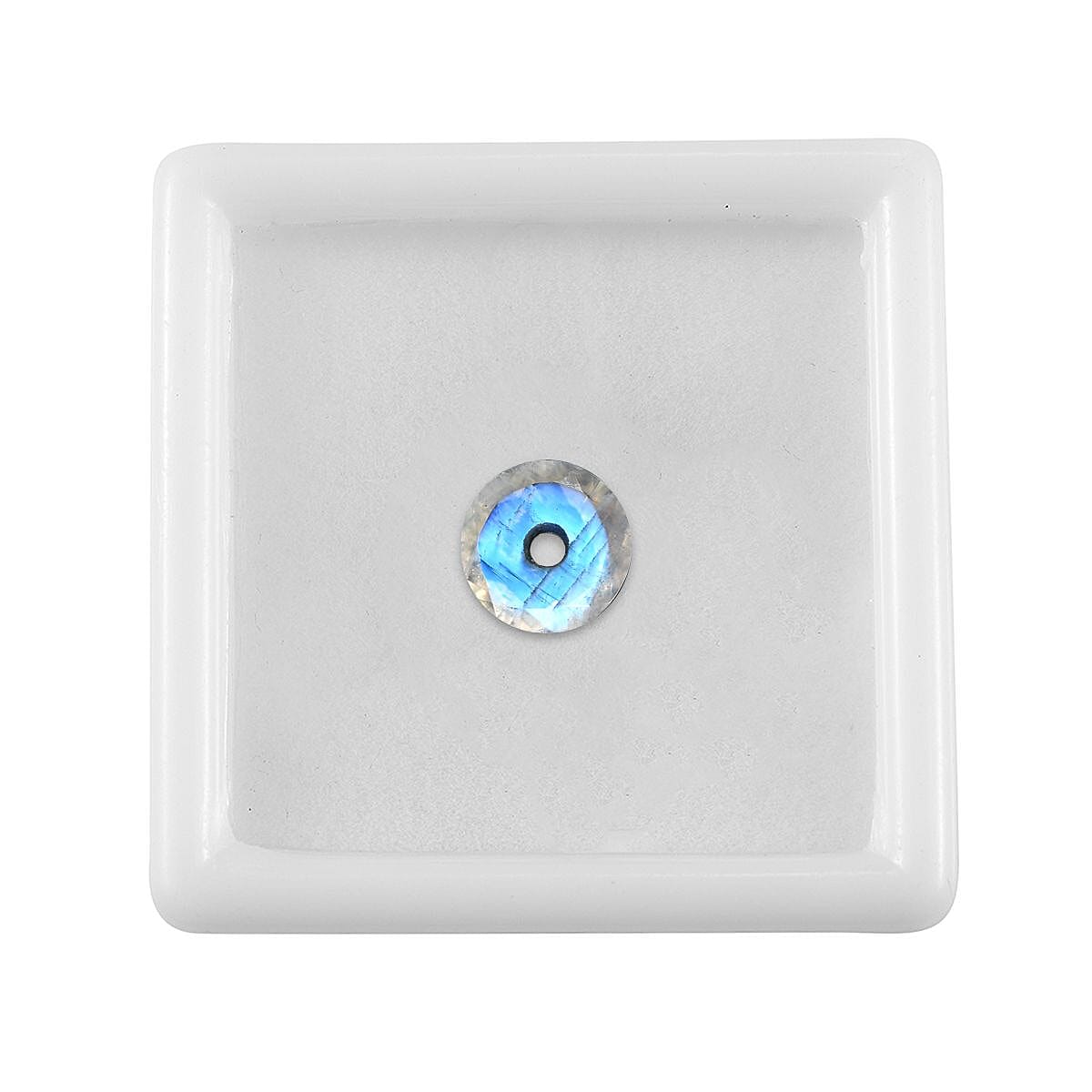 AA Rainbow Moonstone (Rnd 8 mm) 1.57 ctw
