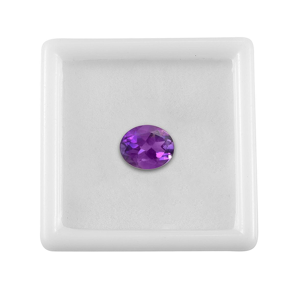 African Amethyst (Ovl 10x8 mm) 1.94 ctw