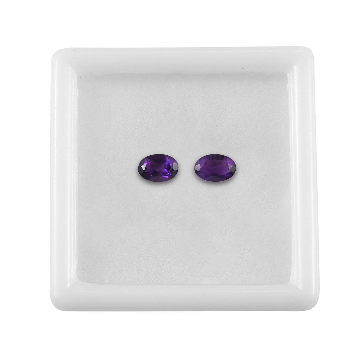 AAA African Amethyst (Ovl 6x4 mm) 0.80 ctw image number 2