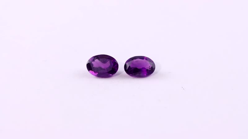 African Amethyst (Ovl 7x5 mm) 1.34 ctw