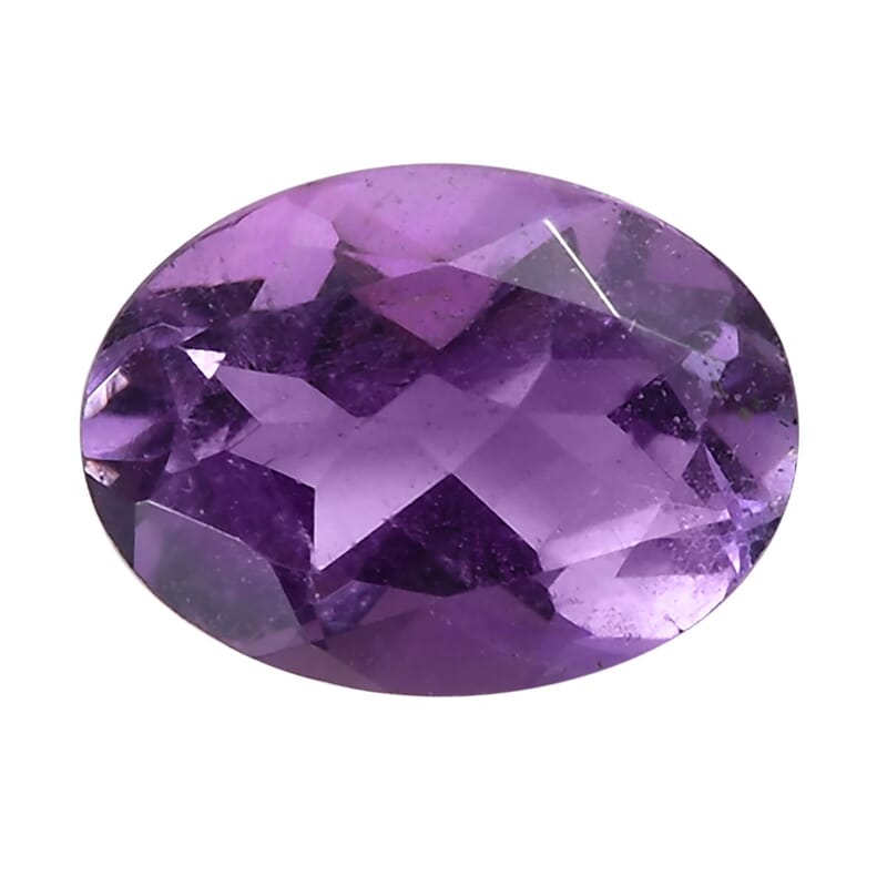 African Amethyst (Ovl 8x6 mm) 1.06 ctw