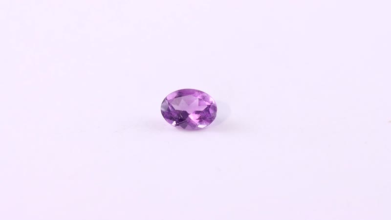 African Amethyst (Ovl 8x6 mm) 1.06 ctw