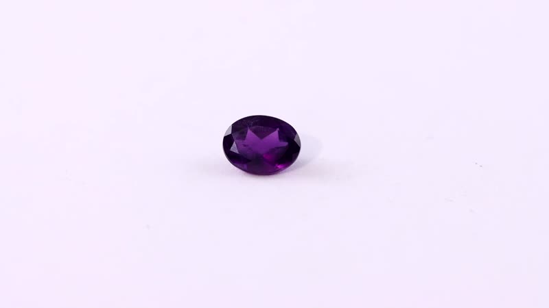 AA African Amethyst (Ovl 8x6 mm) 1.06 ctw