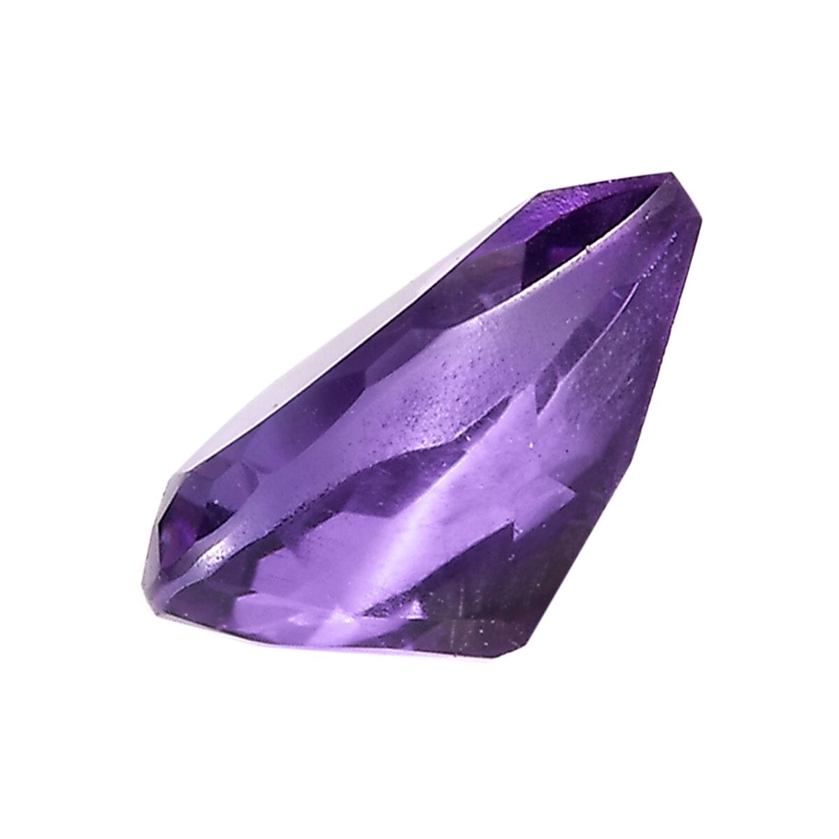 African Amethyst Set of 2 (Pear 6x4 mm) 0.70 ctw image number 1