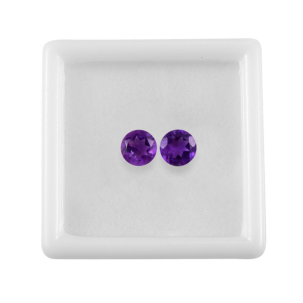 African Amethyst (Rnd 6 mm) 1.21 ctw image number 2