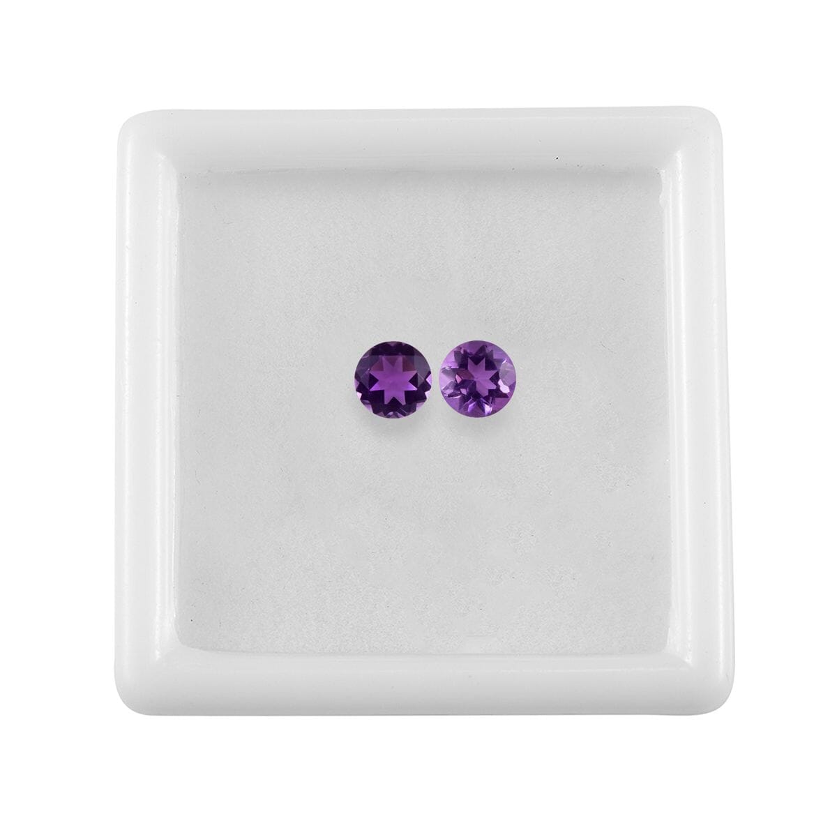 AA African Amethyst (Rnd 6 mm) 1.28 ctw image number 2