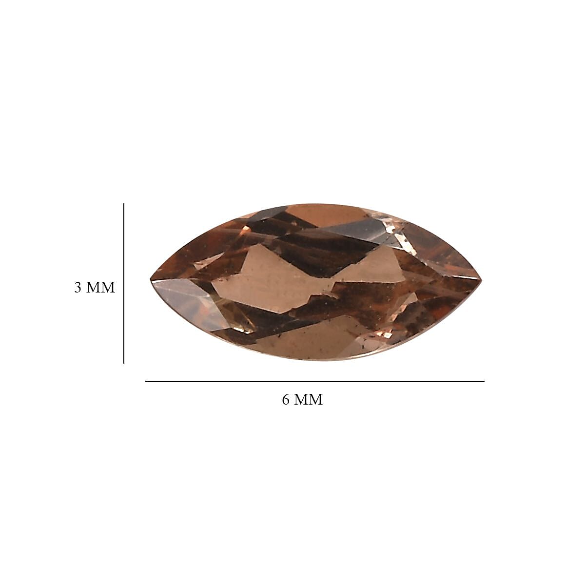 Jenipapo Andalusite Set of 2 (Mrq 6x3 mm) 0.41 ctw