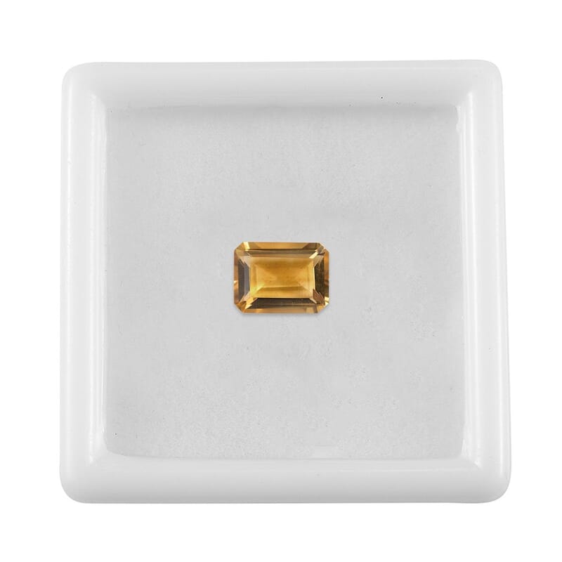 Brazilian Citrine (Oct 8x6 mm) 1.30 ctw