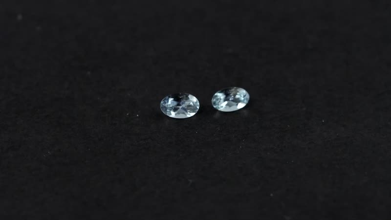 Goshenite Set of 2 (Ovl 5x3 mm) 0.39 ctw