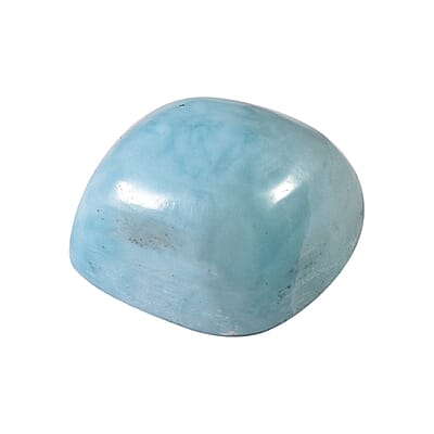 Larimar Set of 2 (Cush 5x5 mm) 1.28 ctw Loose Gemstone