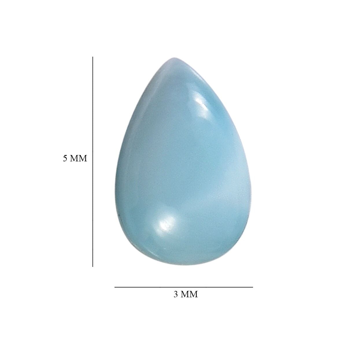 LA02 : Pear : 5x3 : CABO : 1A 0.51 ctw image number 3