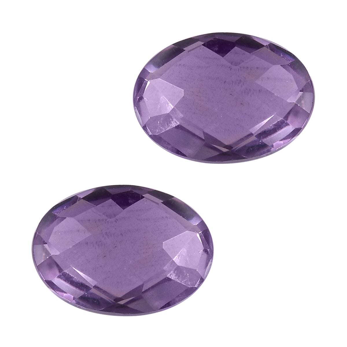 Rose De France Amethyst Set of 2 (Ovl 7x5 mm) 1.44 ctw image number 0