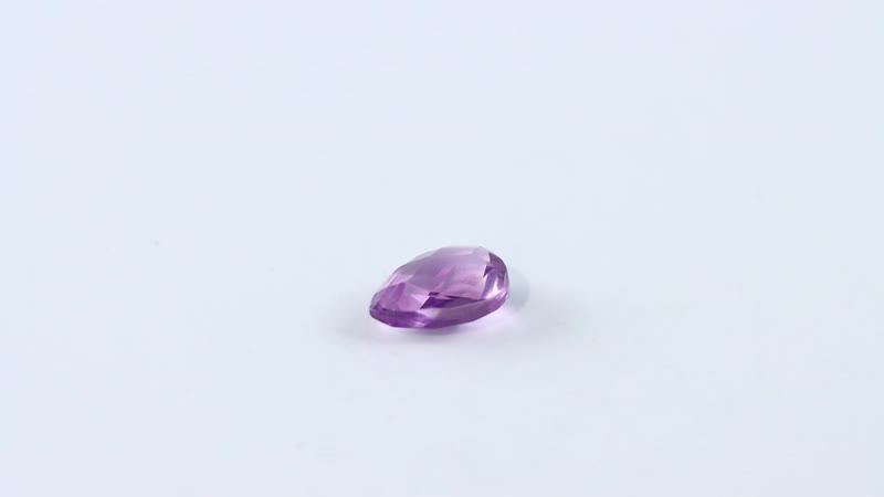 Rose De France Amethyst (Pear 8x5 mm) 0.65 ctw