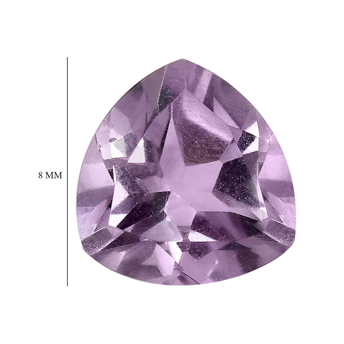 Rose De France Amethyst (Trl 8 mm) 1.45 ctw image number 3