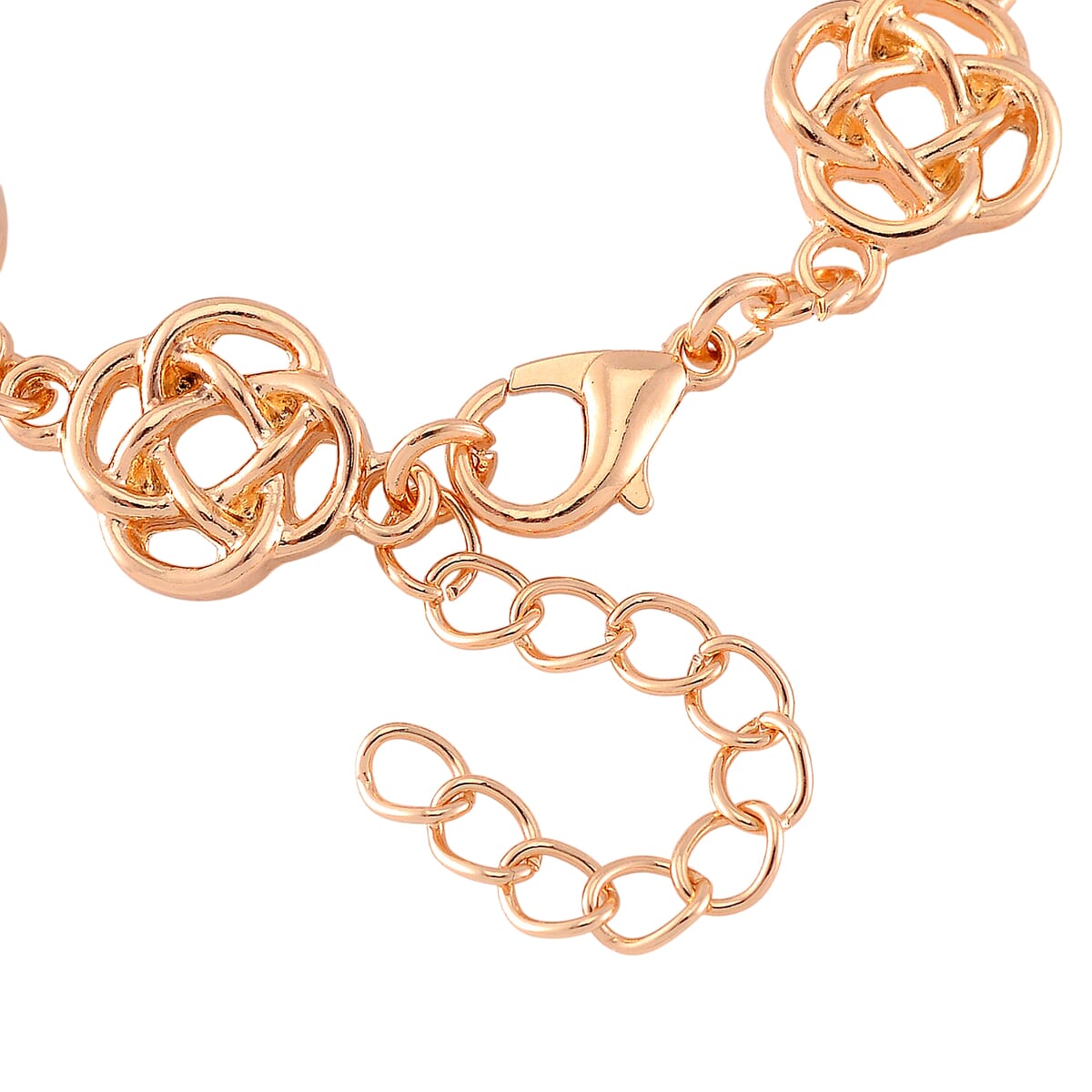 Connemara Marble 30.00 ctw Bracelet in Goldtone (7-9.0In)  image number 5