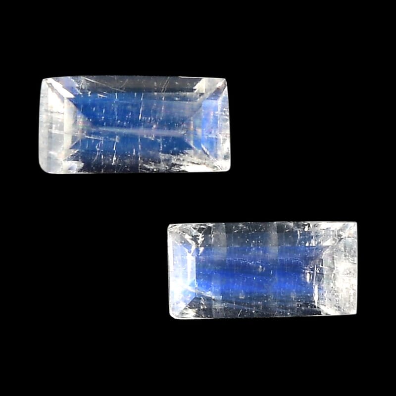AA Rainbow Moonstone (Bgt 5x2.5 mm) 0.34 ctw