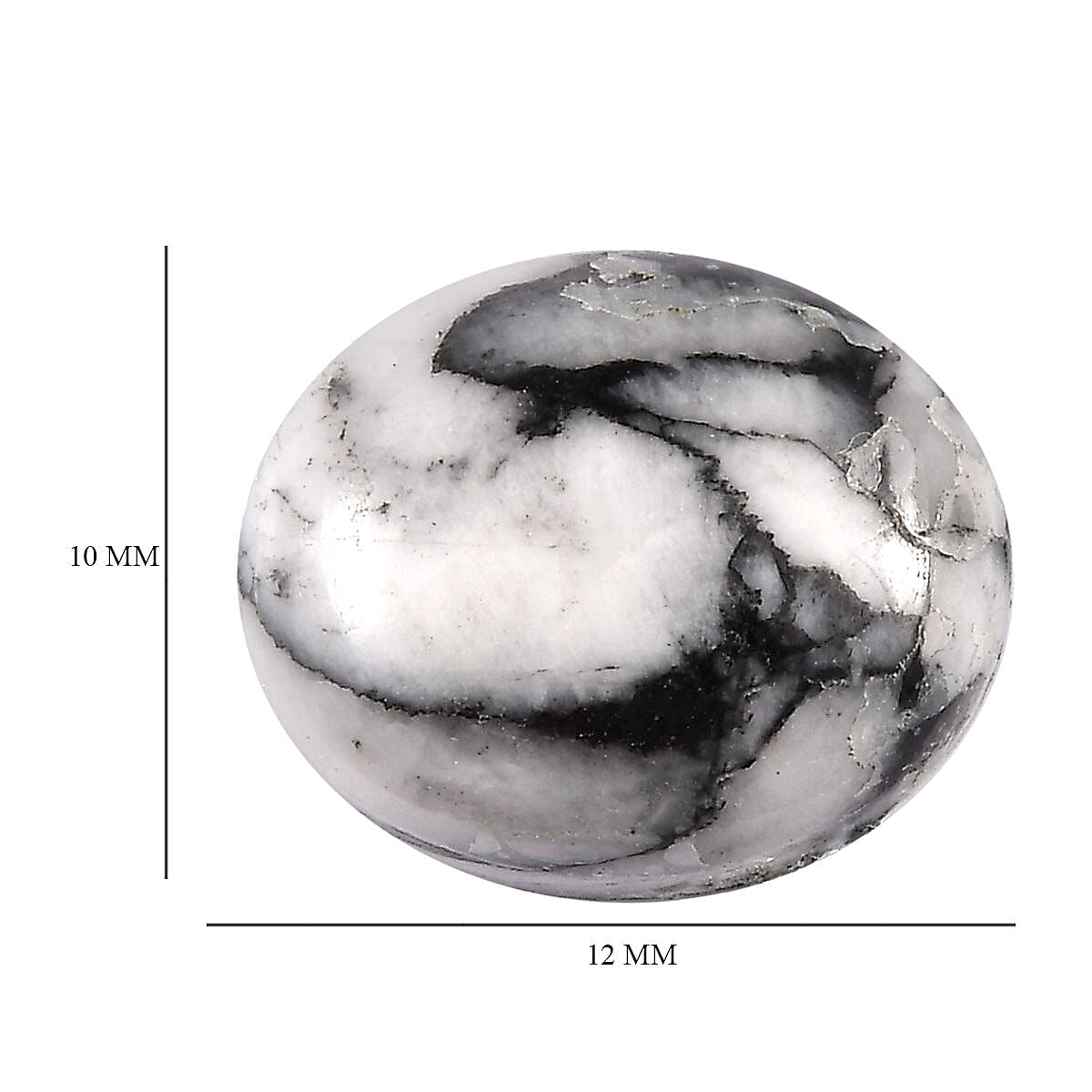 Austrian Pinolith (Oval 12x10 mm) 5.01 ctw