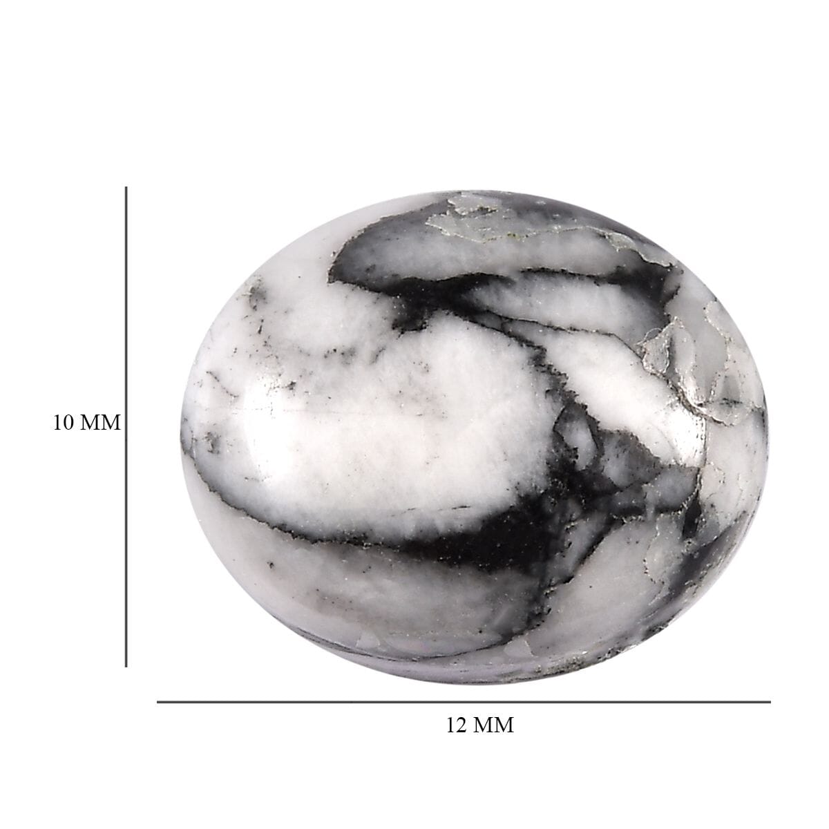 Austrian Pinolith (Oval 12x10 mm) 5.01 ctw image number 4