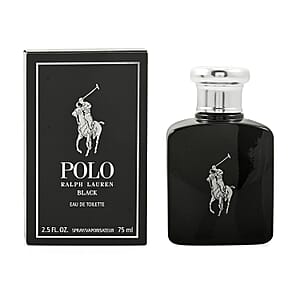 Polo Ralph Lauren Black Eau De Toilette (2.5oz)