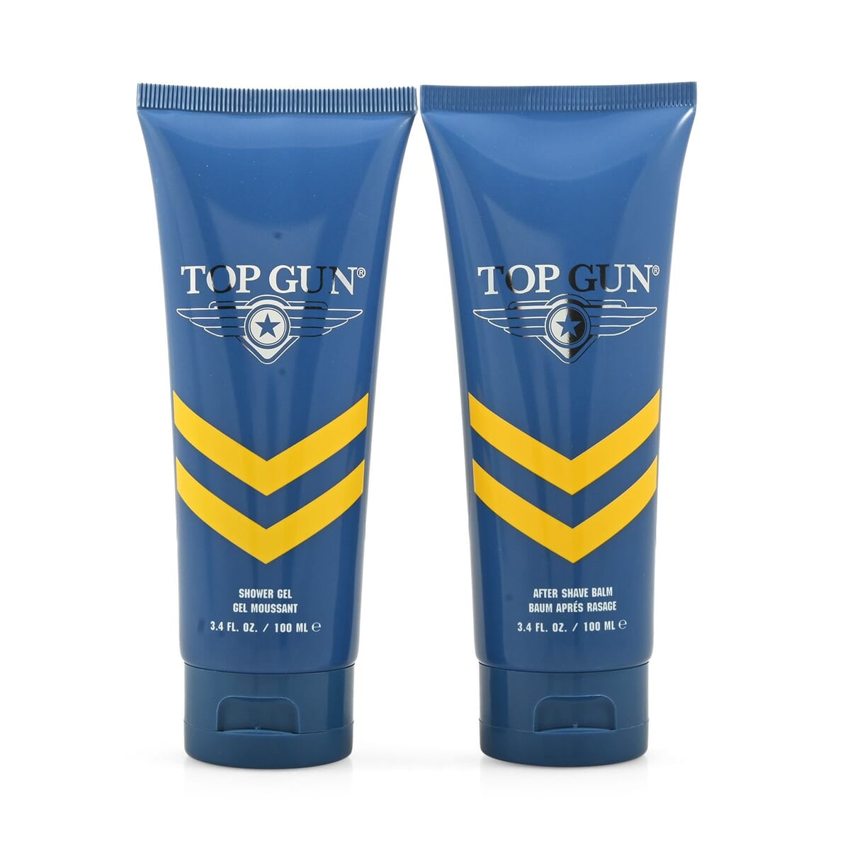 Top Gun Chevron Men's Care Set (After Shave, Hair & Body Wash, and EDT) (3.4oz Each) image number 3
