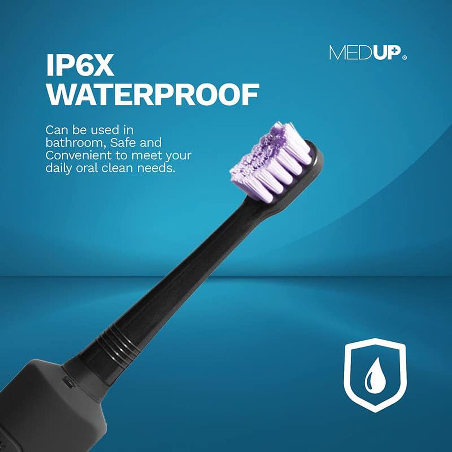 MedUp Cordless Electric Plaque Remover & Toothbrush Tooth Cleaning Kit