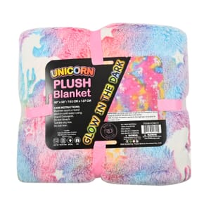 Closeout RD Glow In The Dark 60x50 Unicorn