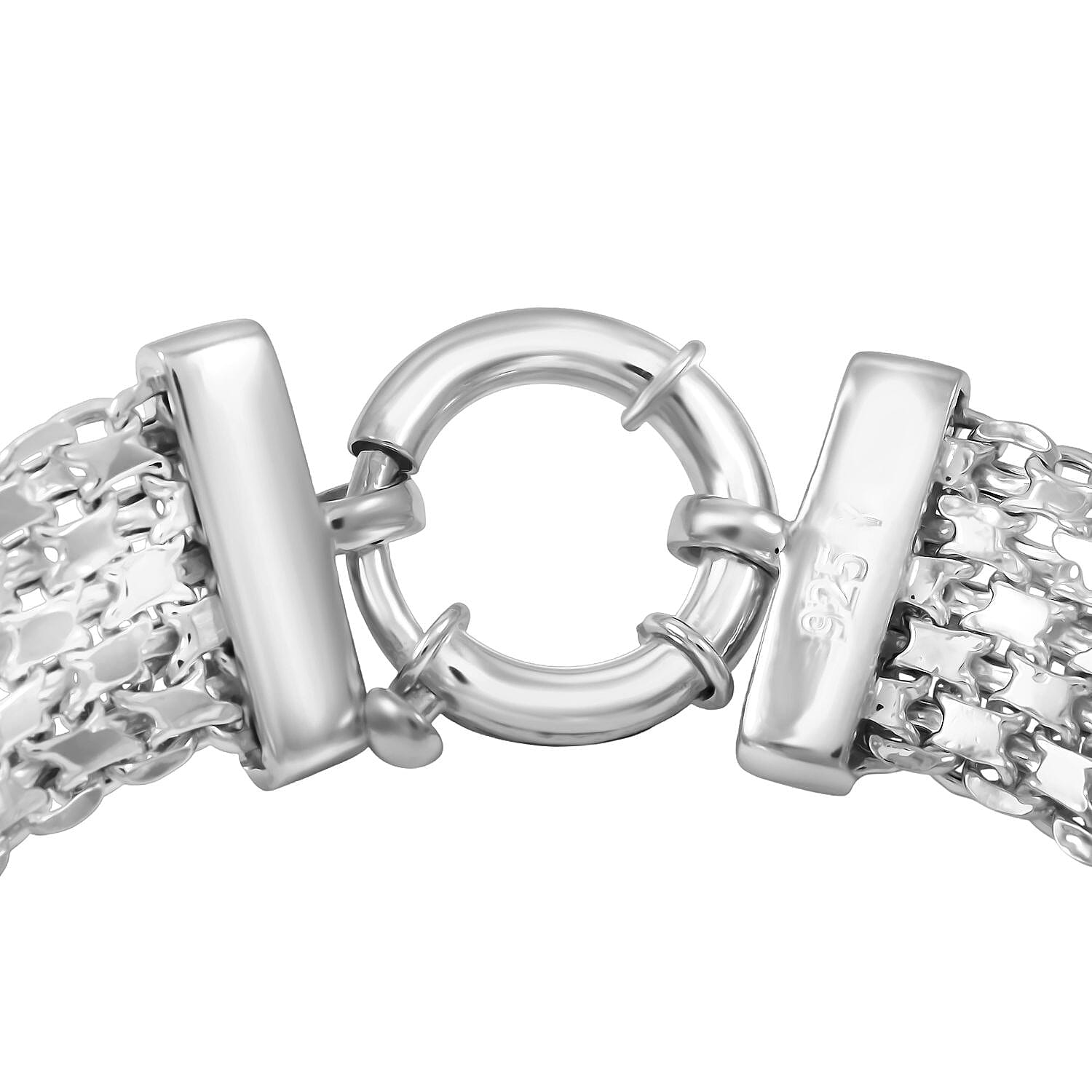 Buy Venetian Chain Bracelet in Sterling Silver (7.50 In) 17 Grams