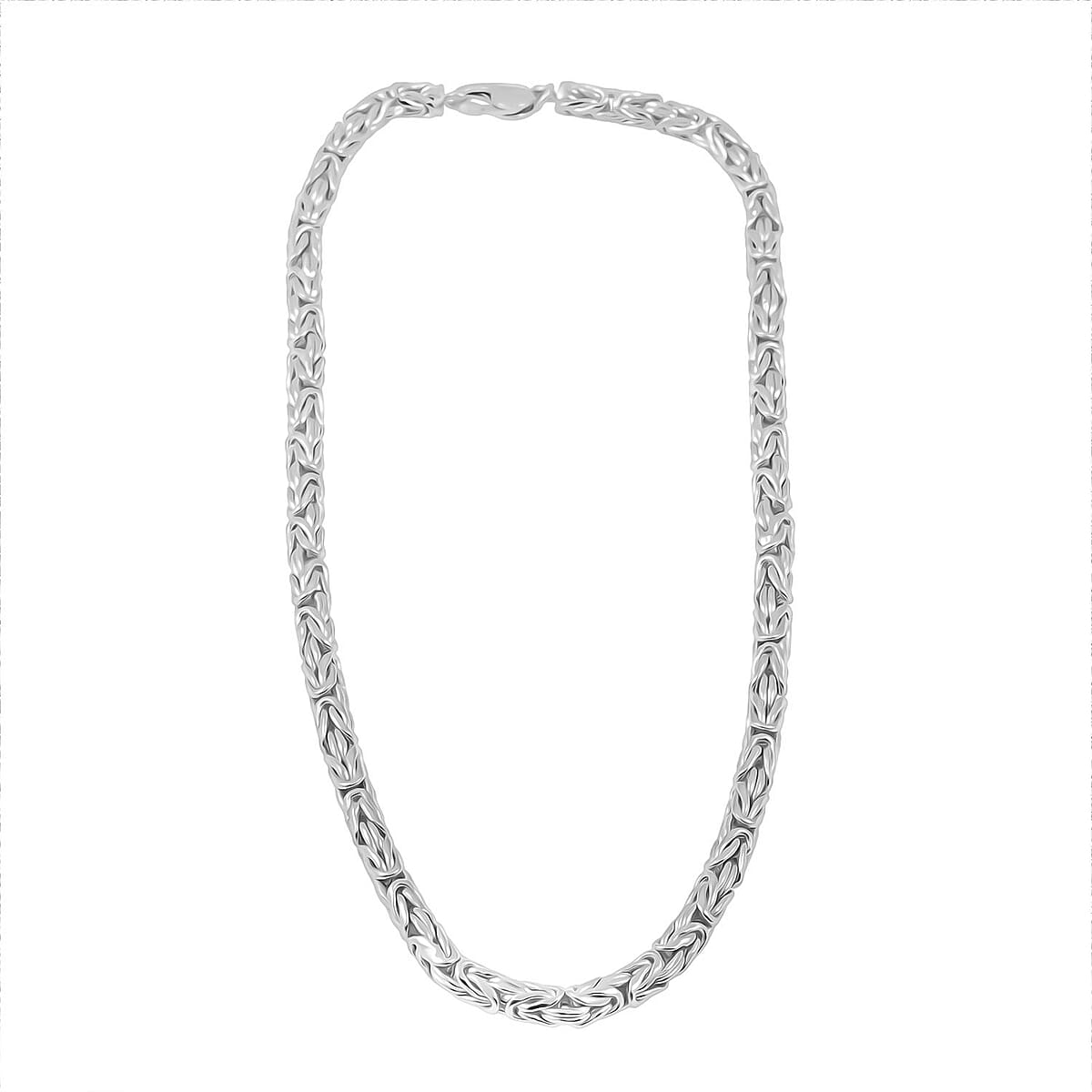 Chain Necklace in Sterling Silver 29.80 Grams 20 Inches image number 3