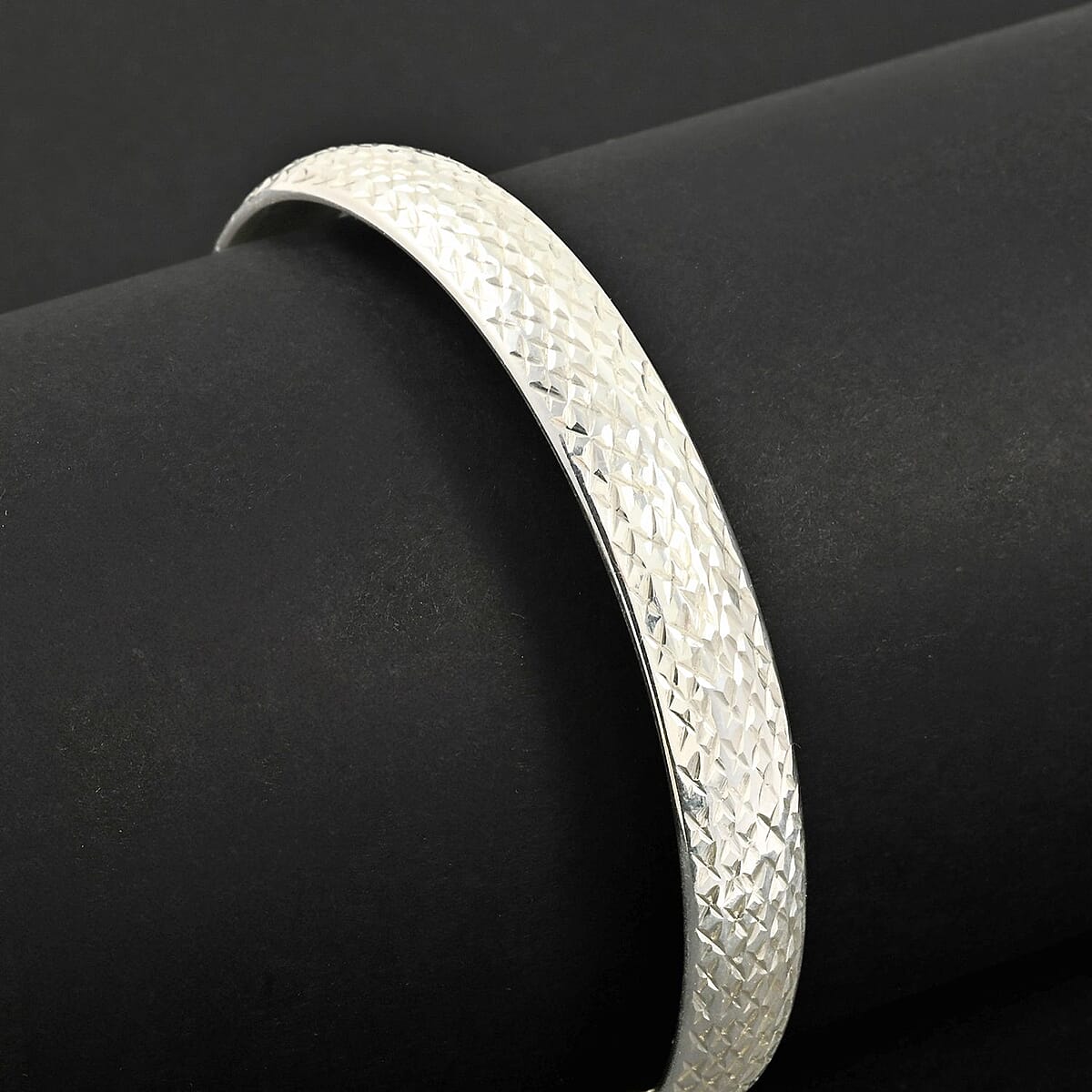 Bangle Bracelet in Sterling Silver 5.52 Grams image number 1
