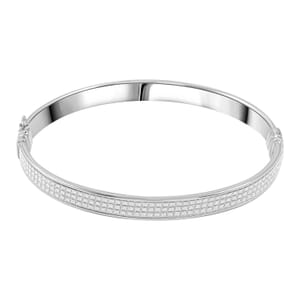 Stardust Bangle Bracelet in Sterling Silver (7.50 In) 13.50 Grams