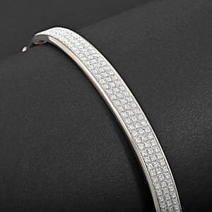 Stardust Bangle Bracelet in Sterling Silver (7.50 In) 13.50 Grams