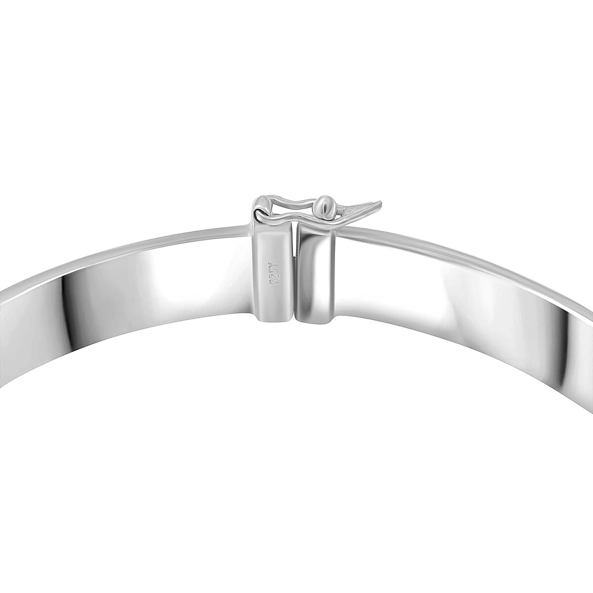 Bangle Bracelet in Sterling Silver (7.50 g) 13.50 Grams image number 3