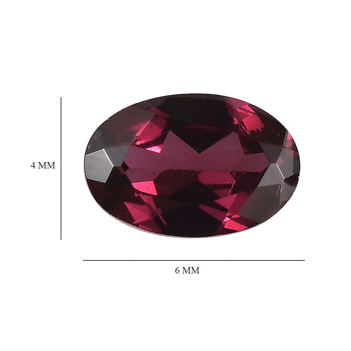 Orissa Rhodolite Garnet Set of 2 (Ovl 6x4 mm) 1.00 ctw